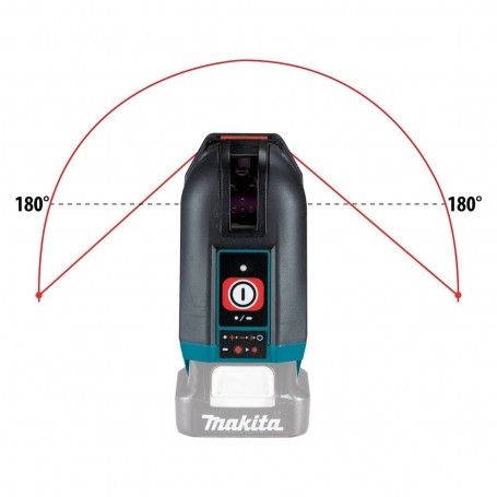 Makita SK106DZ Γραμμικο Laser 2 Γραμμων & 4 Σημειων 10.8V + Δωρο Τριποδο (Χωρις Μπαταρια & Φορτιστη) Makita - 1