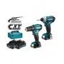 Makita CLX228AJ Σετ Κρουστ. Δραπαν/Βιδο HP333D & Παλμικό Κατσαβίδι TD110D 12V (2Xx2.0Ah ) Makita - 2