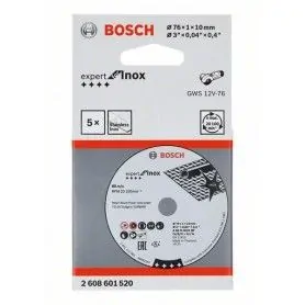 BOSCH Δίσκος Κοπής 76mm για GWS 10.8 V-EC - 5 ΤΜΧ