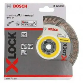 Bosch Διαμαντόδισκοι Κοπής X-Lock Standard For Universal 125X22.23X1.6X10Mm Bosch - 1