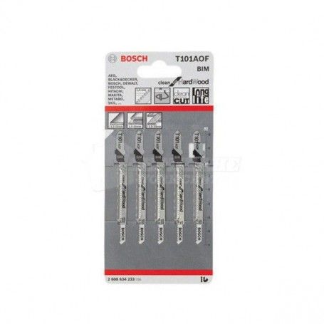 Bosch Πριονολαμες Τ101ΑOF (5 Τμχ) 2608634233 Bosch - 1