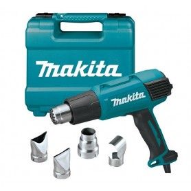 MAKITA HG6031VK ΠΙΣΤΟΛΙ ΘΕΡΜΟΥ ΑΕΡΑ 1800W ΜΕ ΕΞΑΡΤΗΜΑΤΑ ΣΕ ΒΑΛΙΤΣΑΚΙ ΜΕΤΑΦΟΡΑΣ