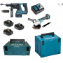 Makita DLX2256TJ1 (DHR243 + DGA513 Μπαταριες 3X5.0Ah + DC18RC Βαλιτσες 2Xmakpac) Makita - 2