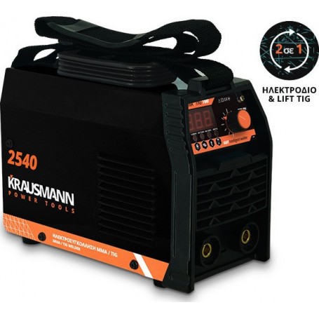Krausmann 2540 Ηλεκτροσυγκολληση Inverter Mma-Tig Igbt 160A Krausmann - 1