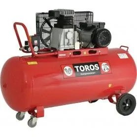 Toros DH-30150/10 Αεροσυμπιεστης Με Ιμαντα 240V 150lt 3hp Toros - 1