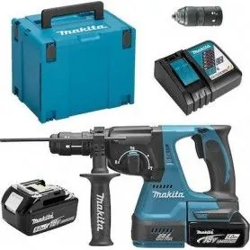 Makita DHR243RTJ Πιστολετο 3 Λειτουργιων 18V Sds-Plus 24mm Makita - 1