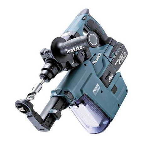 Makita DHR243RTJW Πιστολετο 3 Λειτ. 18V SDS-Plus 24mm Bl Με Αναρρόφηση & Ταχυτσοκ Makita - 1