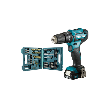 Makita HP333DSAX1 Κρουστικο Δραπανοκατσαβιδο 12Vmax 10 Mm - 28 Nm + 74 Εξαρτηματα Makita - 1