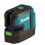 Makita Sk105Gdz Γραμμικο Λεϊζερ 10,8V / 12Vmax - 2 Γραμμών - Πρασινο + Δωρο Τριποδο (Χωρίς Μπαταρία & Φορτιστή) Makita - 1