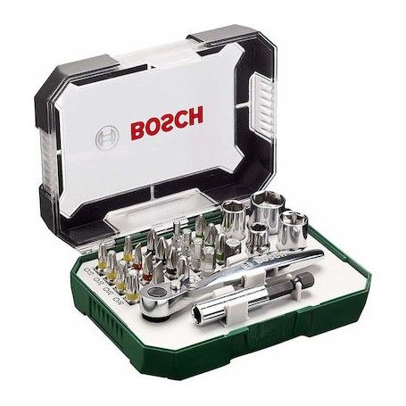 Bosch Σετ Μυτες Με Χρωματικη Κωδικοποιηση Και Καρυδακια 26 Τem Bosch - 1