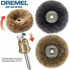 Dremel Λειαντικό Φινιρίσματος Speedclic Με Κόκκωση 180 Και 280 (511S) Dremel - 1