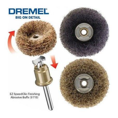 Dremel Λειαντικό Φινιρίσματος Speedclic Με Κόκκωση 180 Και 280 (511S) Dremel - 1