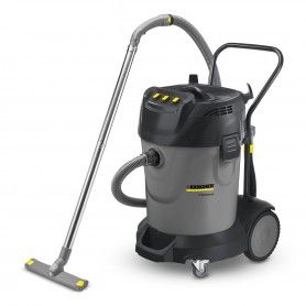 Karcher NT 70/3 Ισχυρή Ηλεκτρική Σκούπα Ξηρής Και Υγρής Αναρρόφησης Με Κάδο Χωρητικότητας 70 Λίτρων Και Τρεις Κινητήρες Karcher 