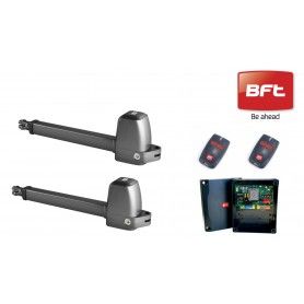 Bft Athos AC A40 Kit Ηλετρομηχανικά Μπράτσα Δίφυλλης Πόρτας + Πίνακας Alena Sw2 + 2 Κοντρόλ Mitto Rb2 BFT - 1