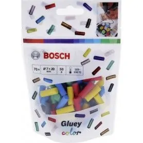 Bosch Ανταλλακτικά Φυσίγγια Mini-Sticks Χρωματιστά 70 Τεμαχίων Bosch - 1