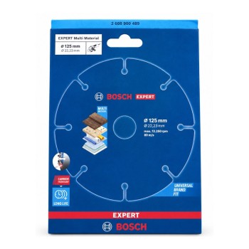 Bosch Δίσκος Κοπής Multi Wheel 125mm - 2608901189