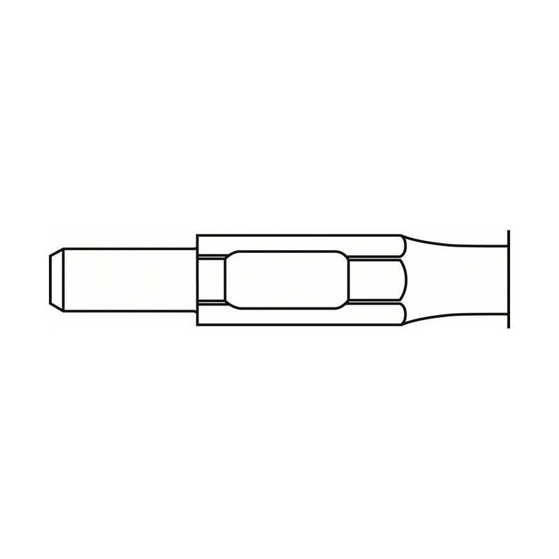 Bosch Πλατυκάλεμο Εξάγωνη Υποδοχή 30mm X 400mm (2608690112)
