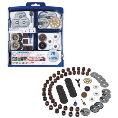 Dremel Σετ Εξαρτηματων Πολλαπλης Χρησης Ez Speedclic (SC725)